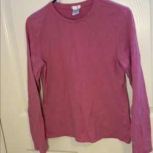 Old Navy pink long sleeve shirt